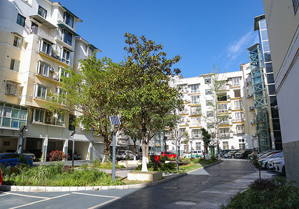 改造后世纪景苑小区【海绵小区】