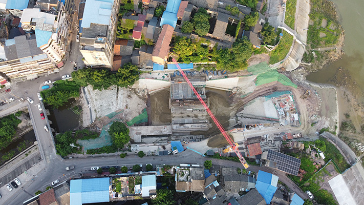 内江市黑沱河排涝设施建设项目